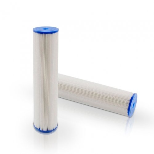 Pentek Wasserfilter, Filterkerze R-Serie 20 Zoll - Gefaltete Polyester-Filterkerze ; VE=14 St&uuml;ck
